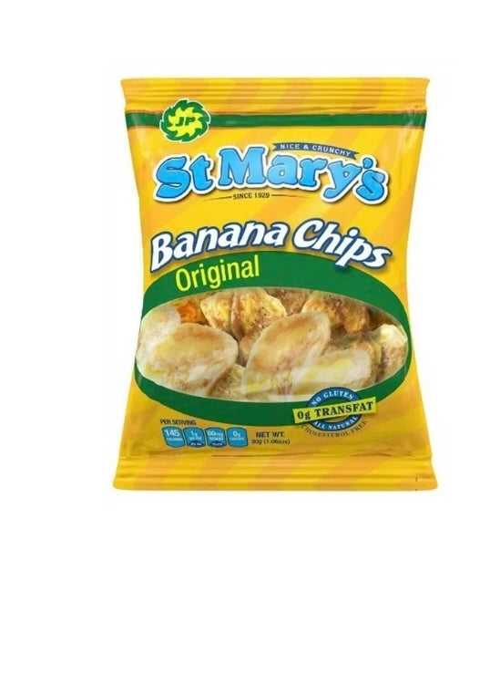 St. Mary Banana Chips 2.50z